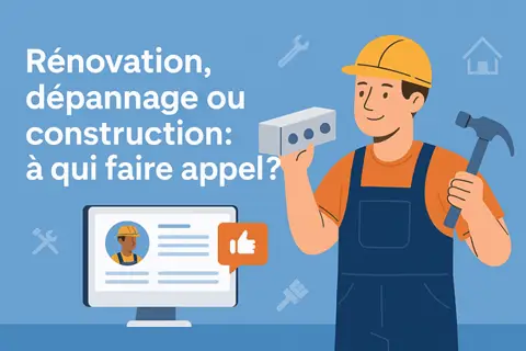 Rennovation Depannage Construction A qui Faire Appel